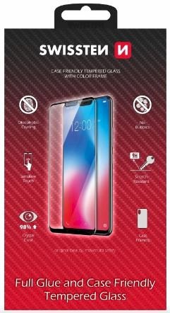 Swissten Full Face Color Frame Tempered Glass Screen Protector for Samsung Galaxy A27 5G