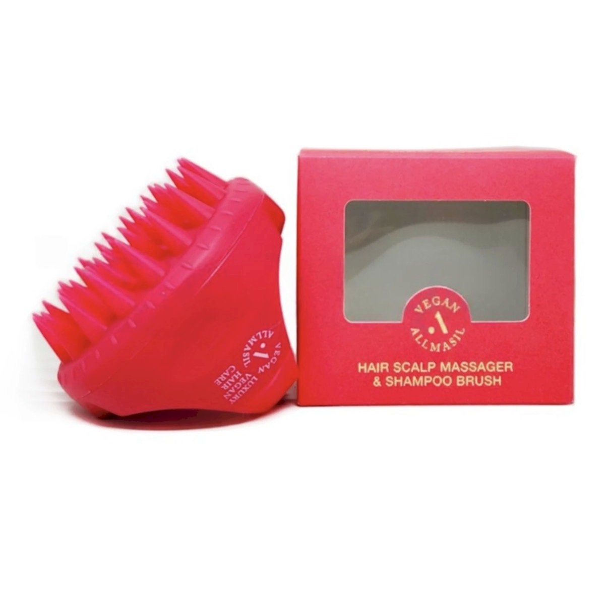 Allmasil Hair Scalp Massager  AND  Shampoo
