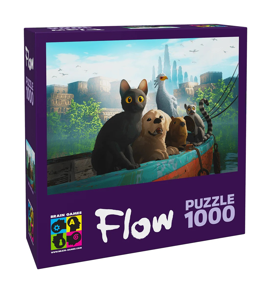 Brain Games FLOW Puzzle with 1000 pieces