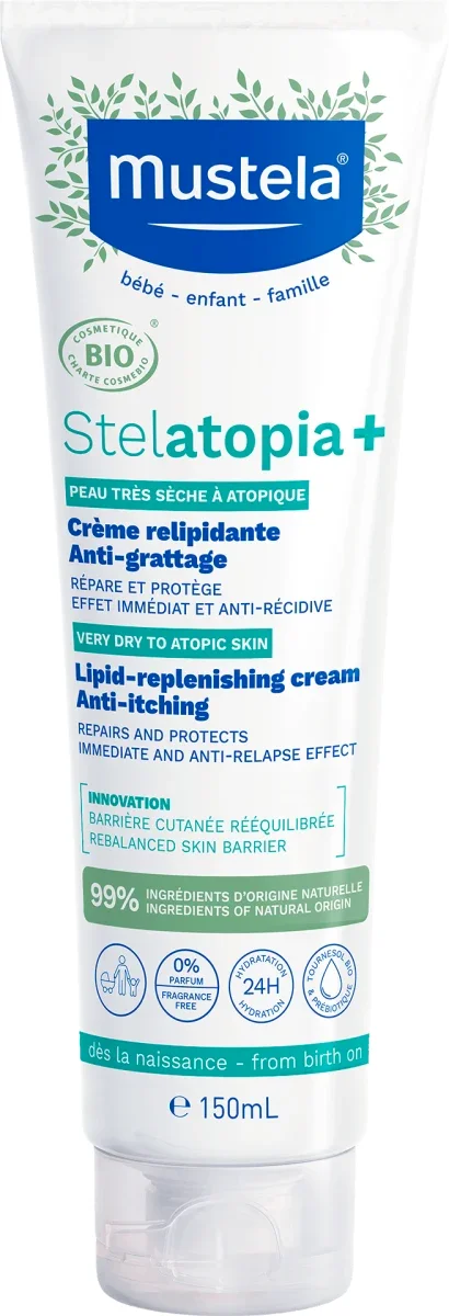 Mustela Bébé Stelatopia Body Cream 150ml