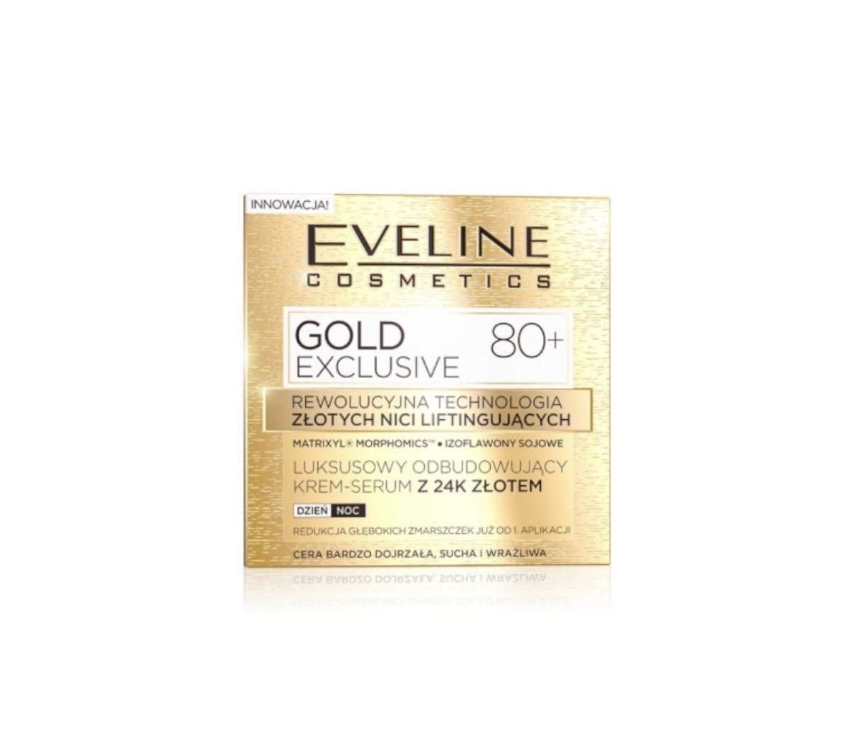 Eveline Gold Lift Expert 80+ Cream-Serum