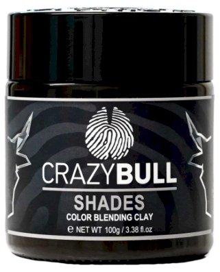Crazy Bull Shades Color Blending Clay for Definition and Hair Styling 100 g