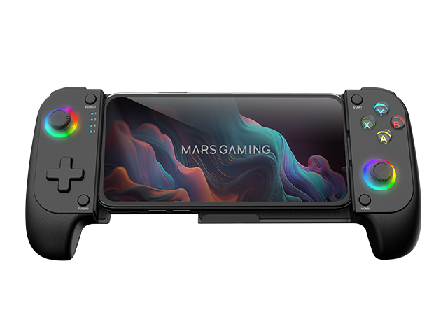 Mars Gaming MGPX 2in1 Gamepad for Phone up to 6.8" Bluetooth / USB (PS4, PS3, Android, iOS)