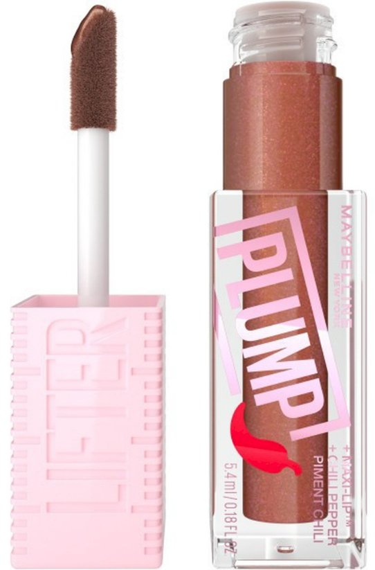 Maybelline Lifter Plump 007 Cocoa Zing Lipstick, 5.4 ml
