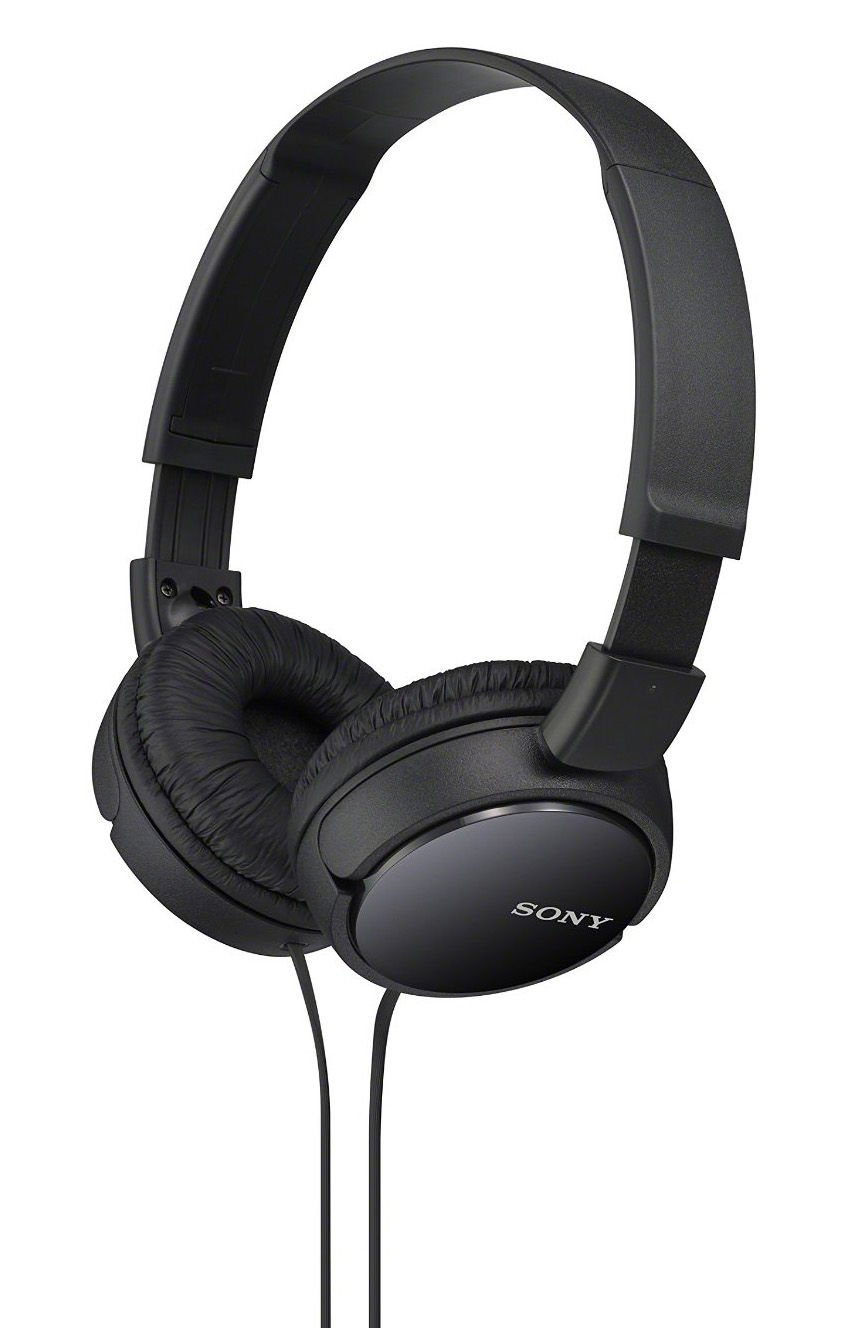 SONY MDR-ZX110 Universal Headsets Black (MDR-ZX110B)
