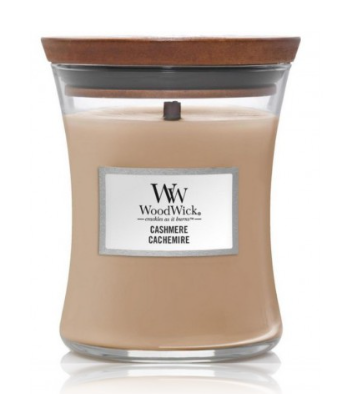 Woodwick Cashmere Scented Candle, 275 g