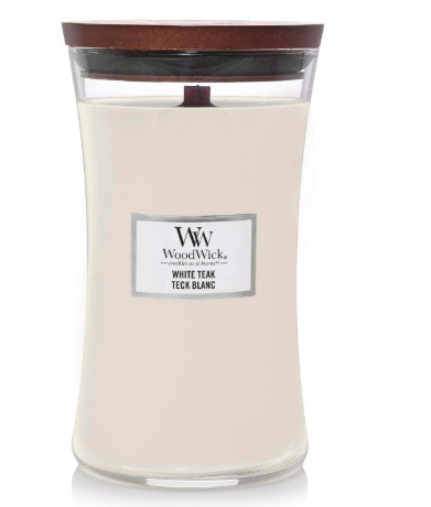 Woodwick White Teak Candle 610g (5038581062136)