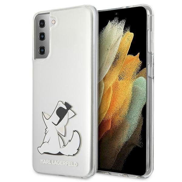 Karl Lagerfeld KLHCS21MCFNRC Hardcase Choupette Fun for Samsung Galaxy S21+ G996 / transparent