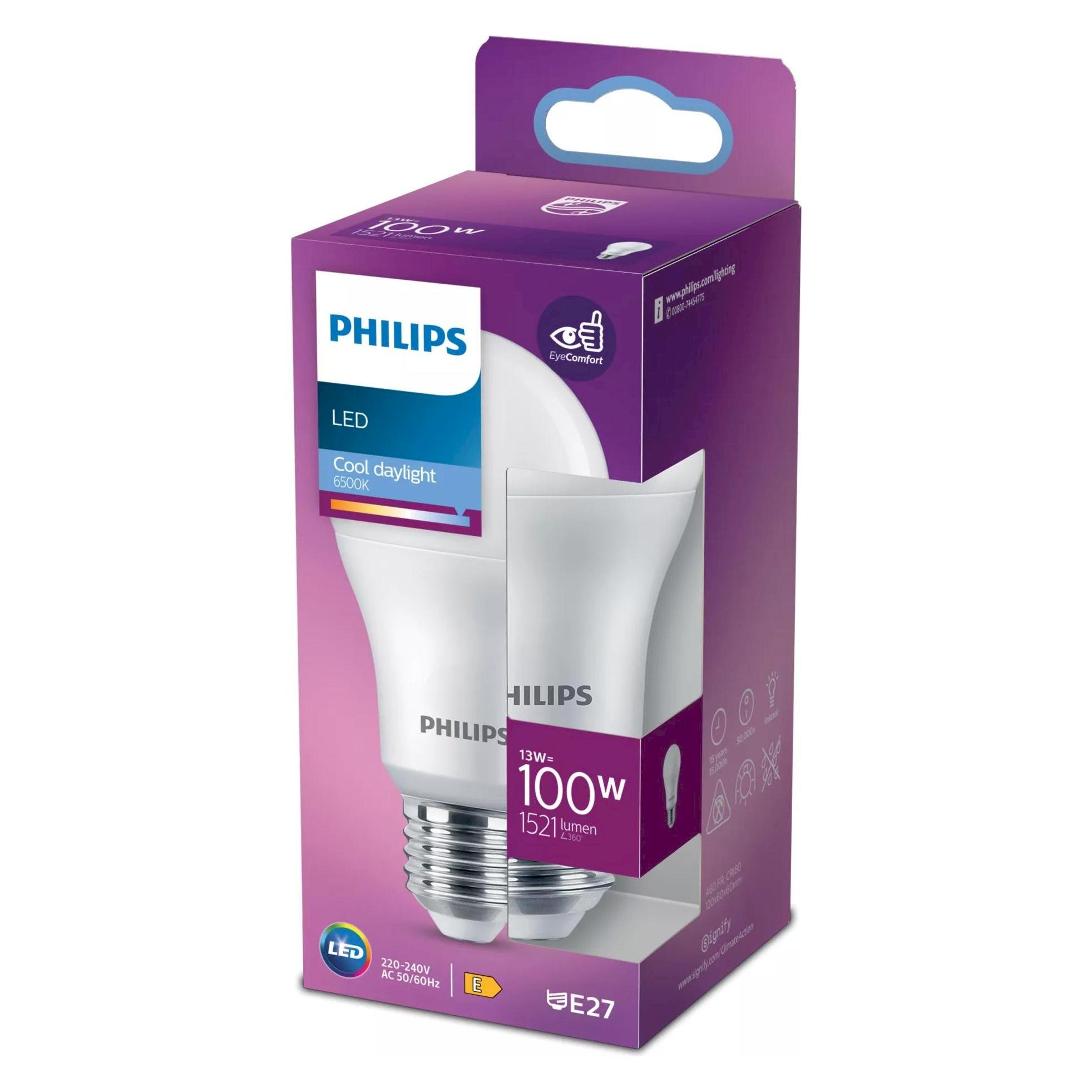 PHILIPS LED Globe Bulb 100W A60