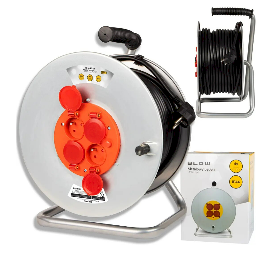 BLOW PR-61 Extension cable reel 50m