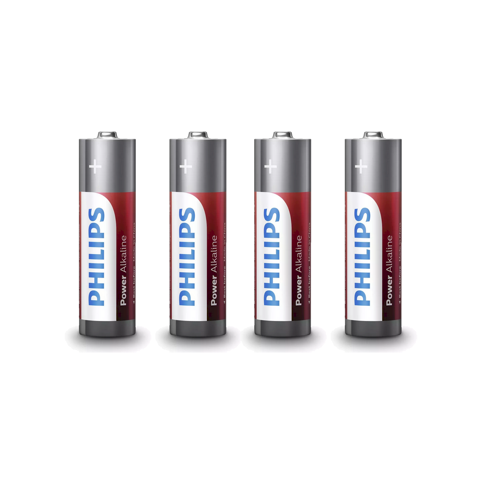 Philips AA Baterijas Power Alkaline 4pcs