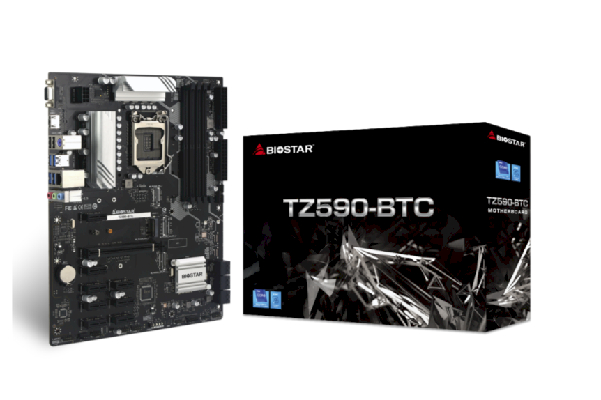 BIOSTAR TZ590-BTC Motherboard (PLYBIO1200009)