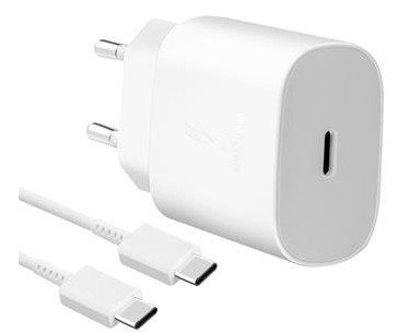 SAMSUNG EP-TA800EWE + EP-DG980BWE Travel Charger