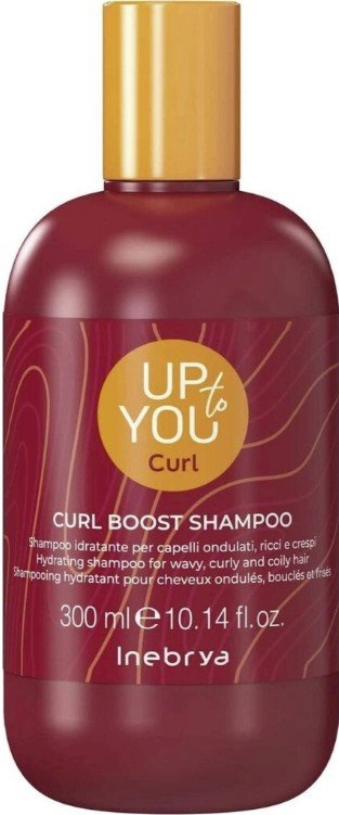 Inebrya Up to You Curl Boost Shampoo - wavy, curly and coily hair