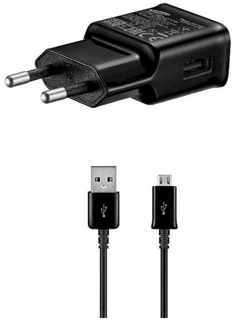 SAMSUNG EP-TA200EBE + ECB-DU4EBE 15W Travel