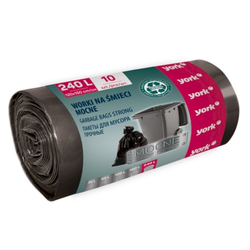 York Atkritumu Maisi STRONG 240L–10gab