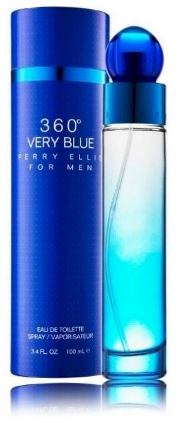 Perry Ellis 360° Very Blue For Men Eau de Toilette 100 ml
