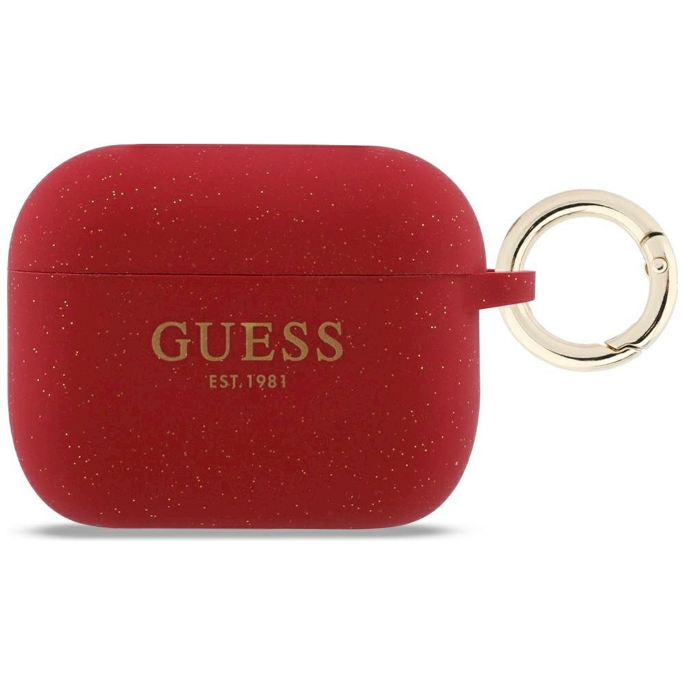 Guess Silicone Glitter Ring Case Aizsargapvalks