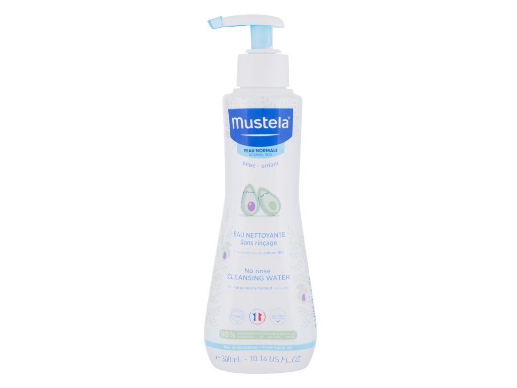 Mustela Bébé Cleansing Water 300ml / No-Rinse Bébé Cleansing Water 300ml / No Rinse