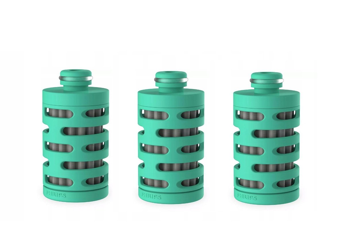 PHILIPS GoZero Adventure AWP295/58 3-pack Water Filter for Bottle