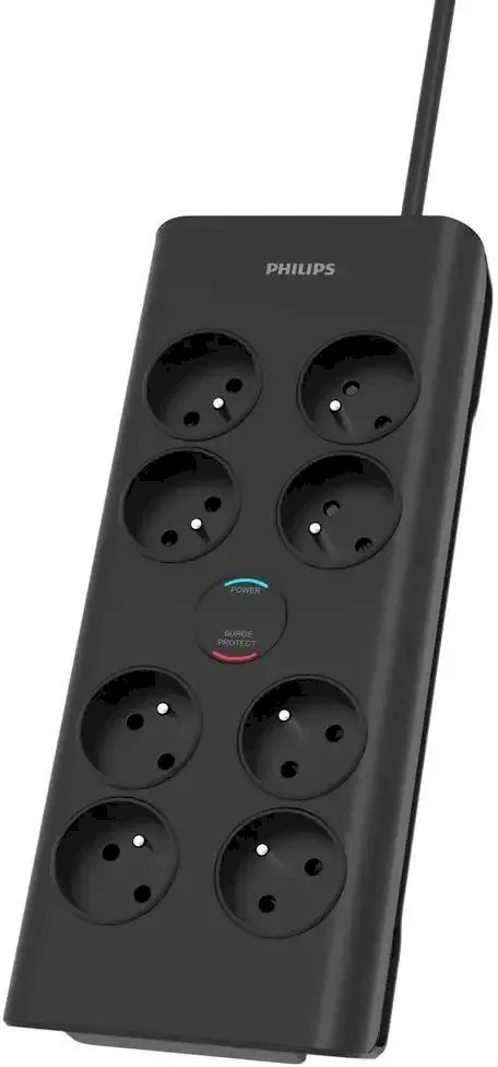 PHILIPS SPN7080BA/60 Surge Protector 8 AC