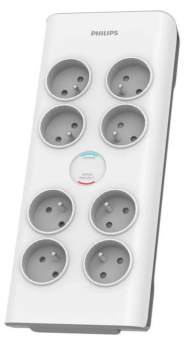 PHILIPS SPN7060WA/60 Surge Protector 6 AC