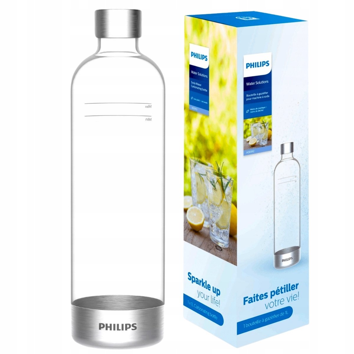 PHILIPS ADD912 GoZero Water Bottle 1L