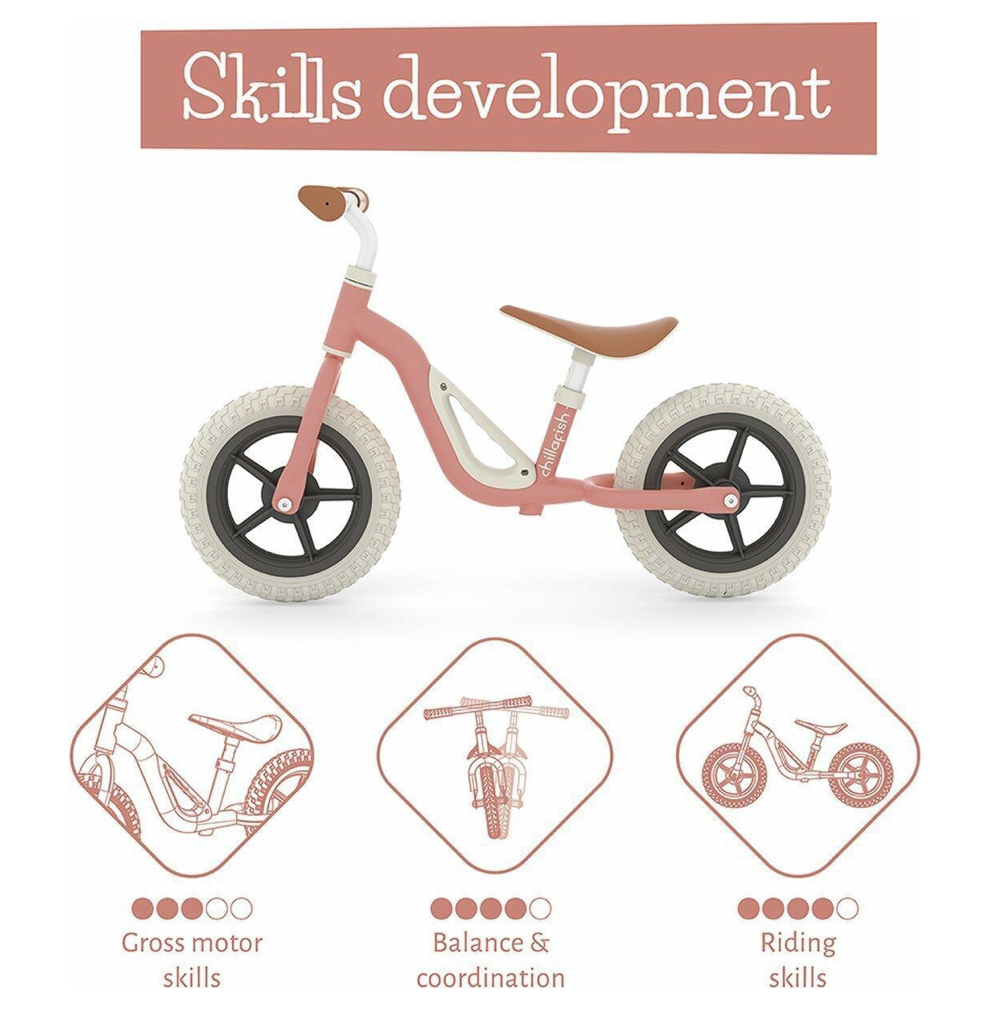 Chillafish Charlie Flamingo 10" Balance Bike