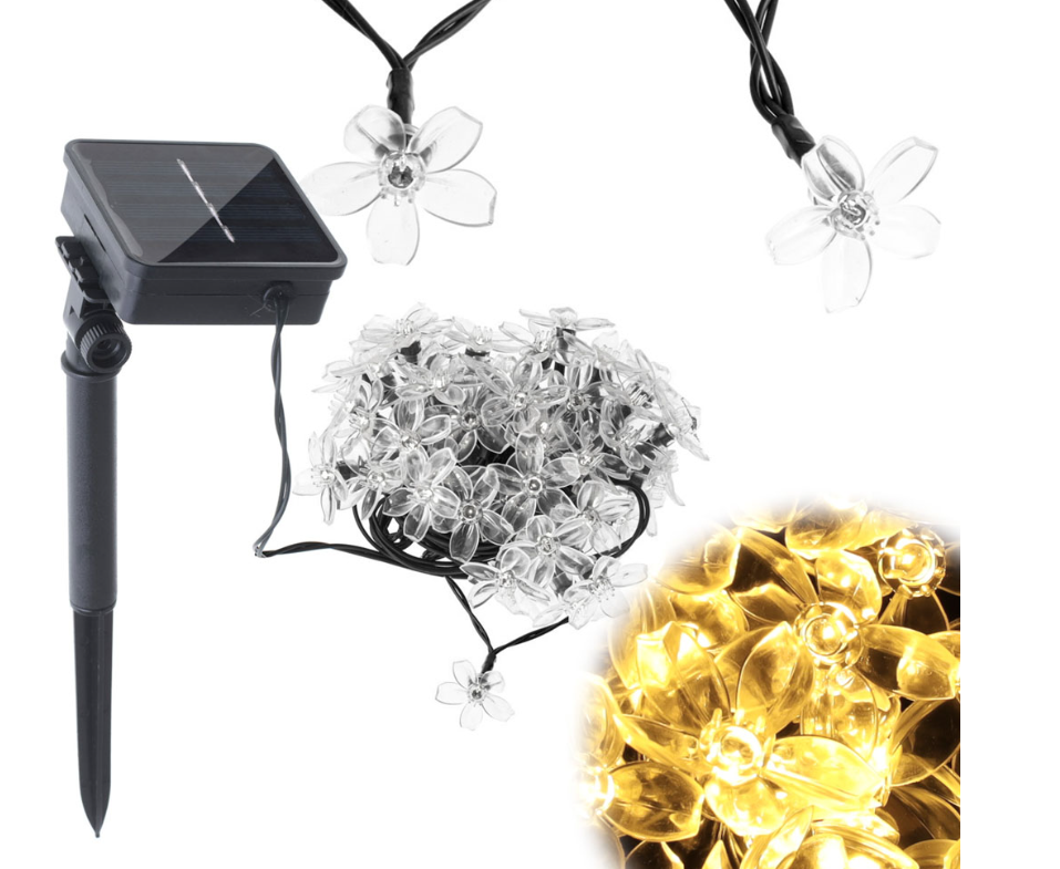 RoGer LED Garden Garland with Solar