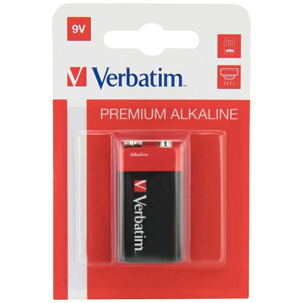 Verbatim 9V 6LR61 Battery (49924)