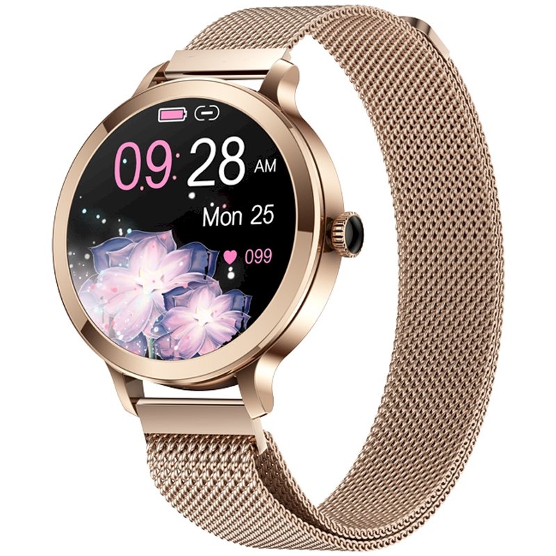 Veltori VT340-1 Smartwatch / gold/pink