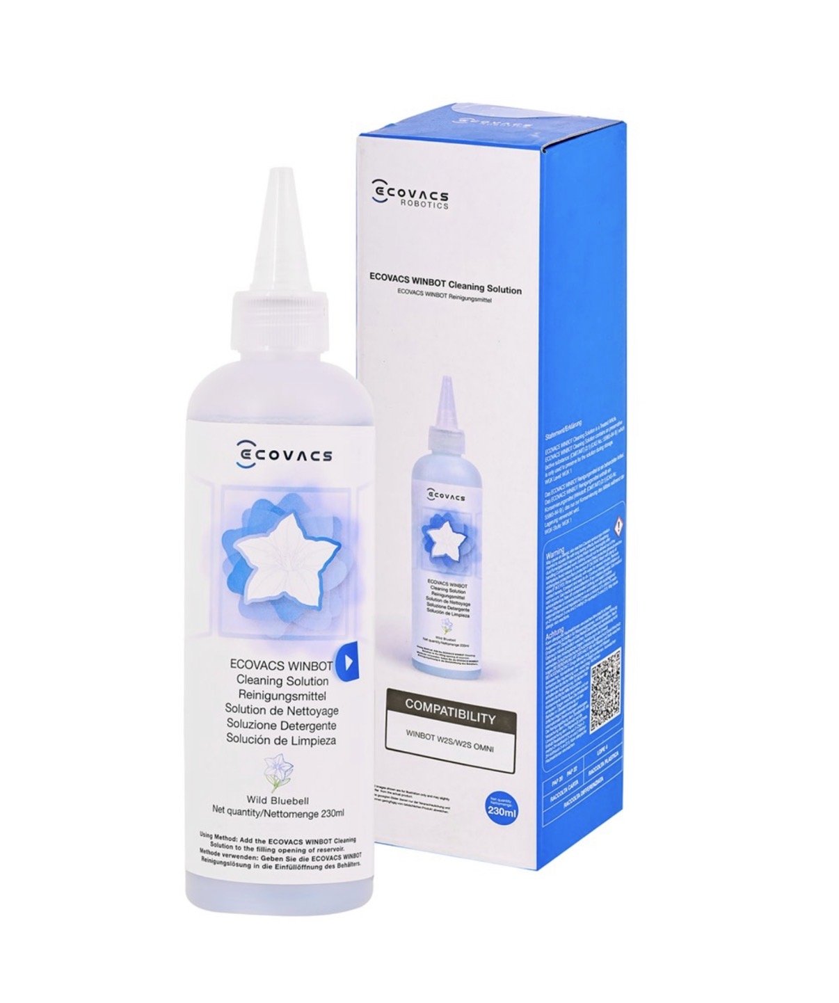 Ecovacs Cleaning Solution For Winbot 230ml