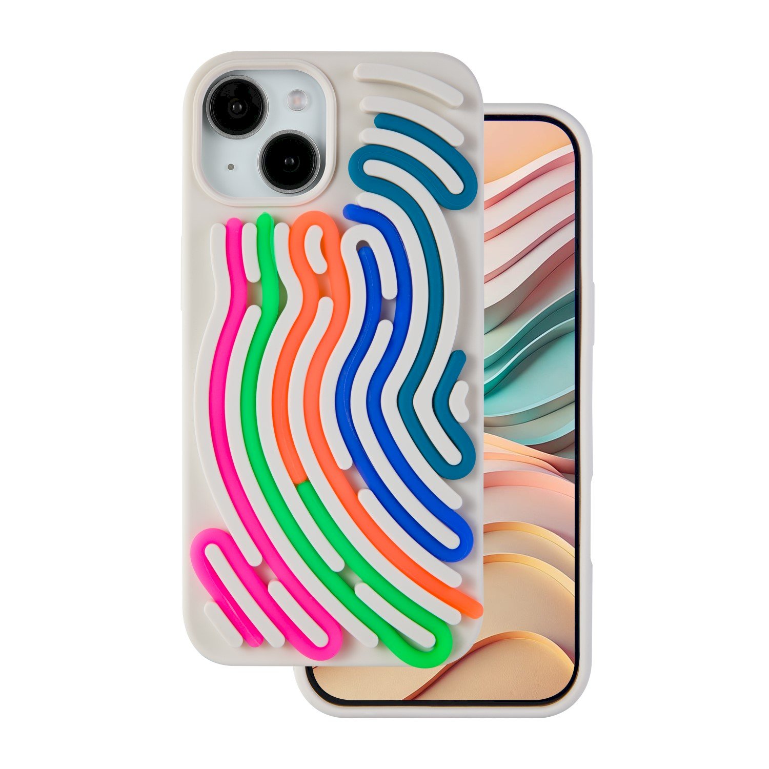 Mocco DIY Snake Back Case for Apple iPhone 15