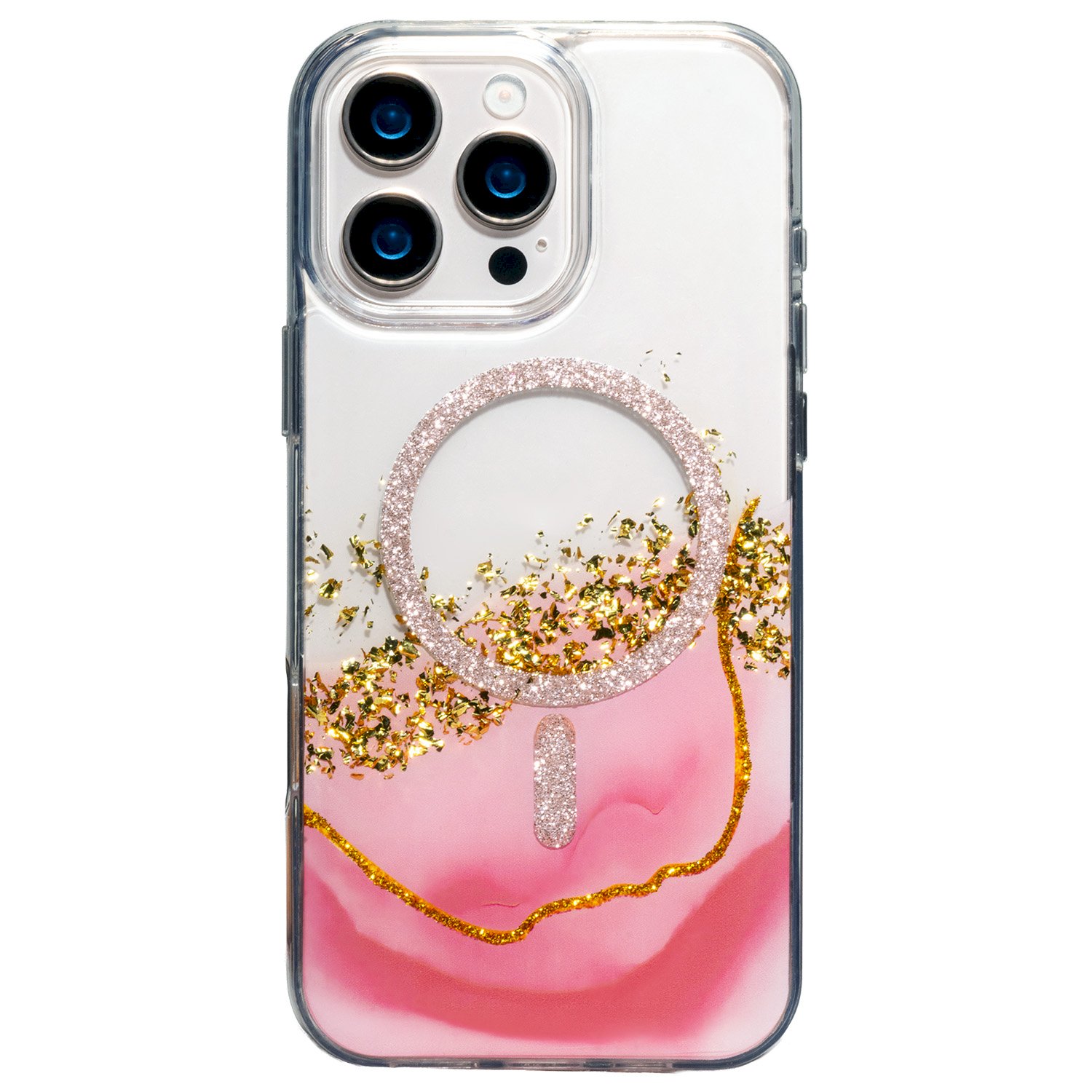 Mocco Epoxy Mag Back Case for Apple iPhone 15 Pro