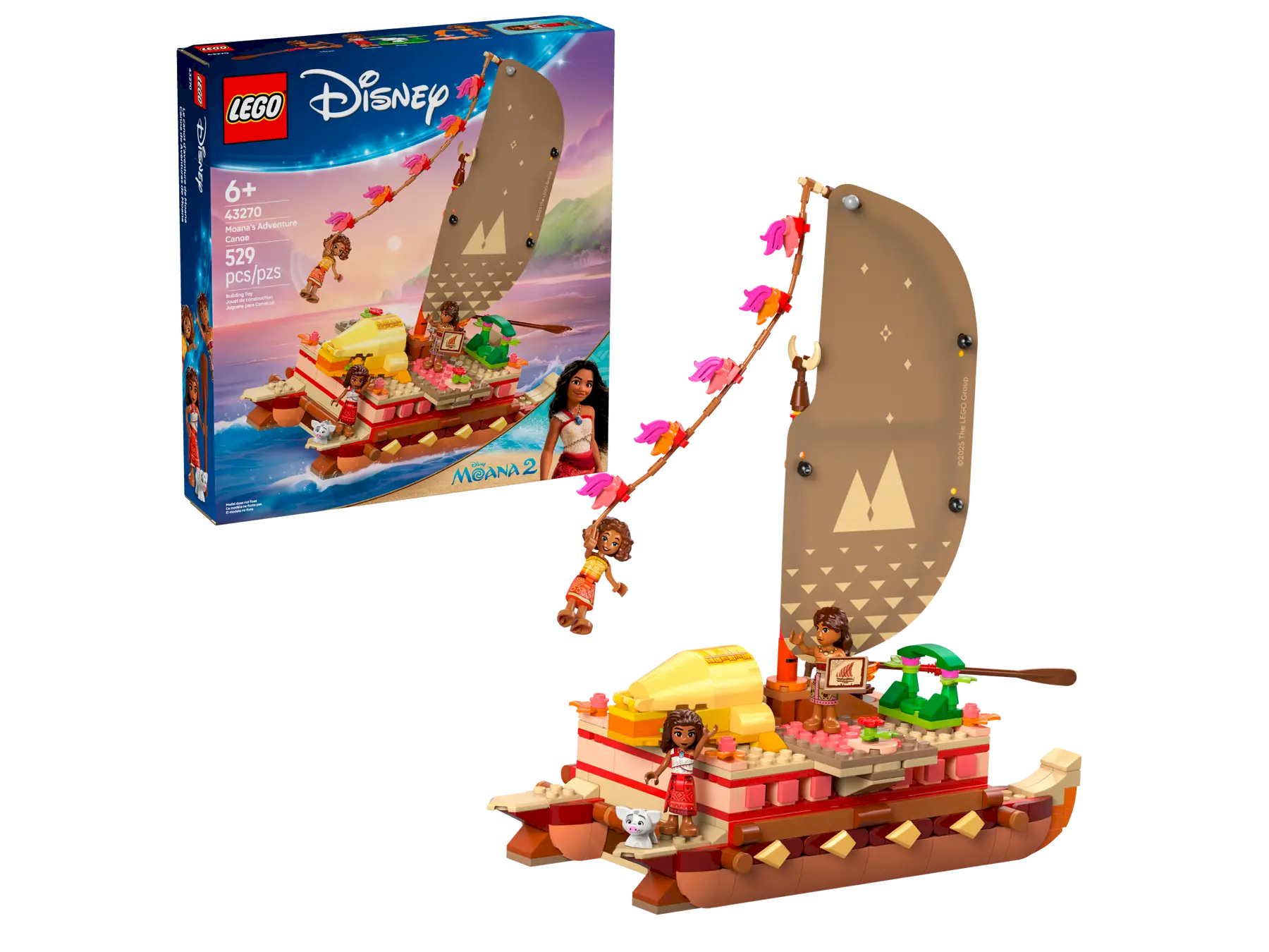 LEGO 43270 Disney Princess Moana Piedzīvojumu