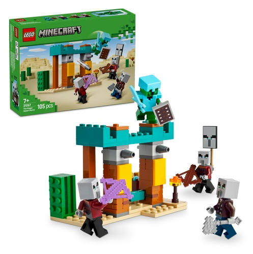 Lego MINECRAFT 21267 The Illager Desert