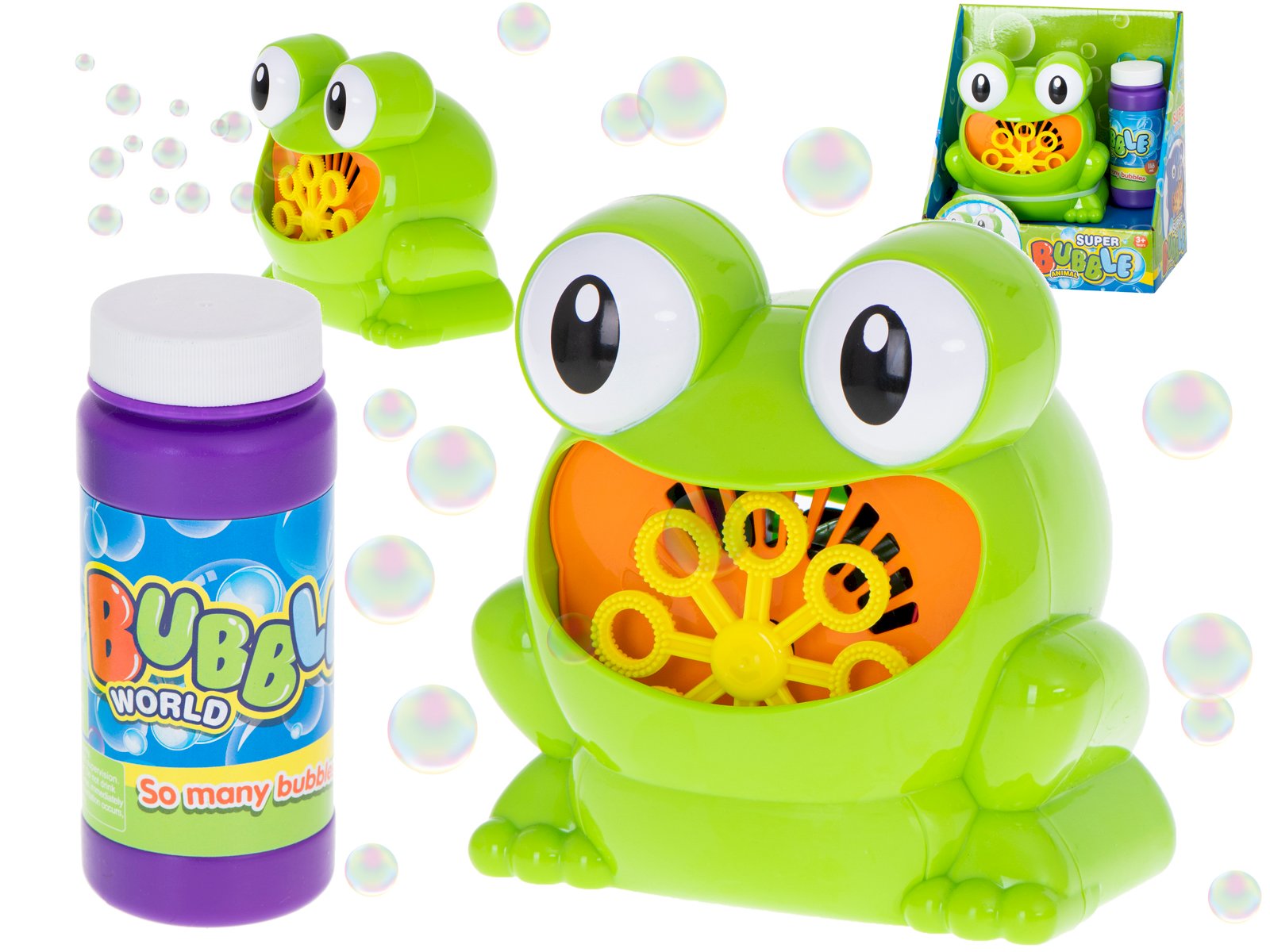 RoGer Bubble Machine Toy “Frog”
