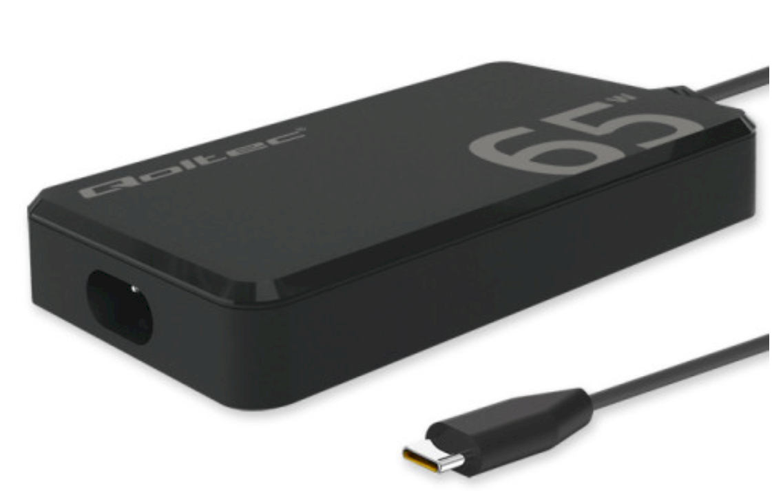 Qoltec GaN Super Fast Slim USB-C