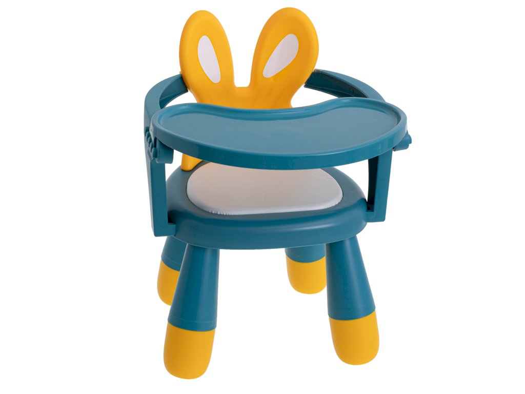 RoGer Kids' Feeding Chair - Blue/Yellow