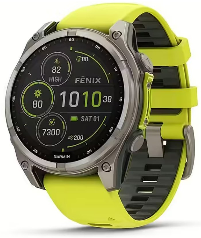 Garmin Fenix 8 Sapphire Solar Viedpulkstenis