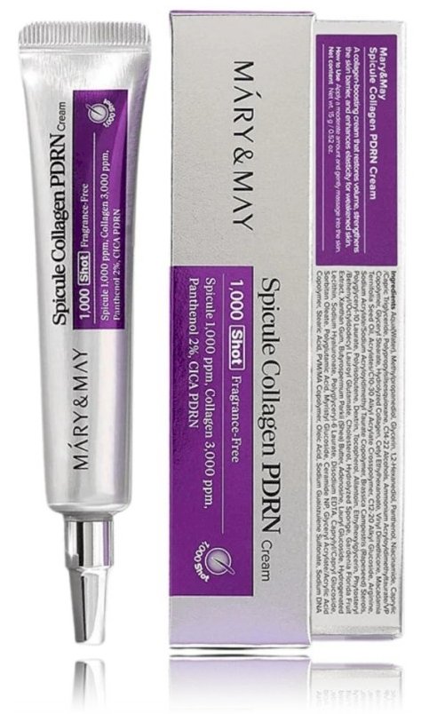 Mary AND May Spicule Collagen PDRN Cream 15 g