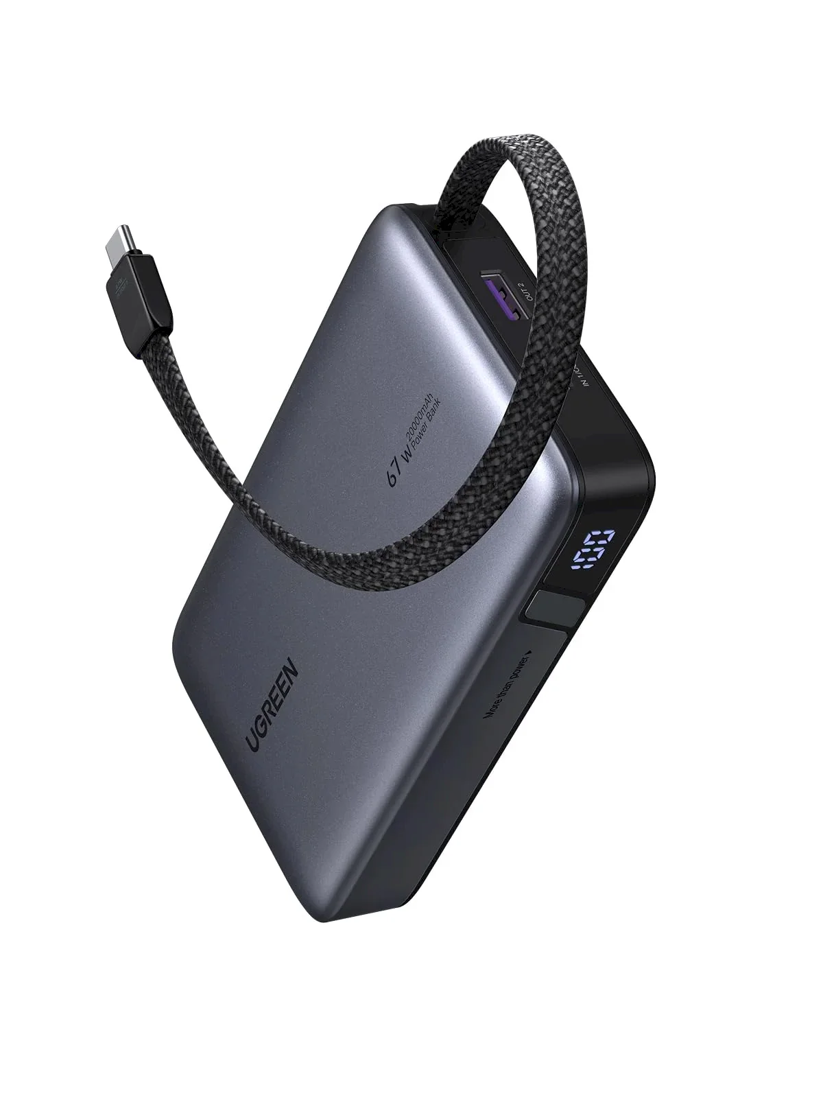UGREEN PB550 Pārnēsājamā baterija 20000mAh 67W