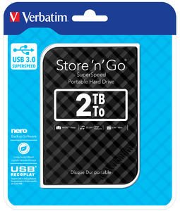 Verbatim 2TB 2.5" Store AND