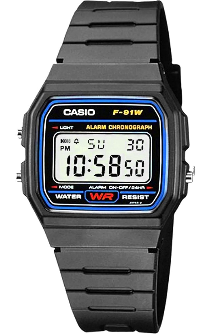 CASIO F-91W-1YEG Men`s watch (F-91W-1YEG)