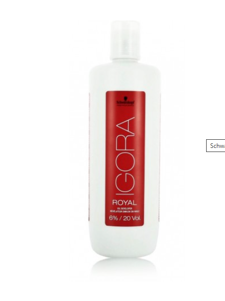 Schwarzkopf Professional Igora Royal Oil Developer 6% 1000 ml