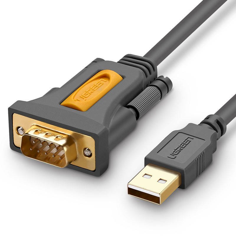 UGREEN CR104 Cable USB male - DB9 male with PL2303 1.5m