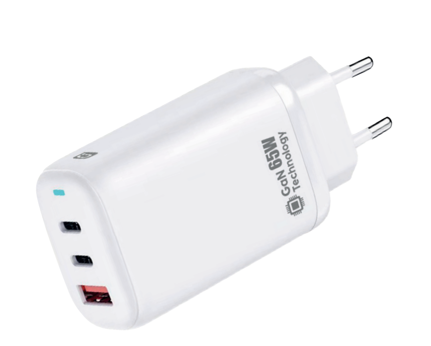 Quik Accessories QG-311 GaN 2x USB-C / USB Charger 65W