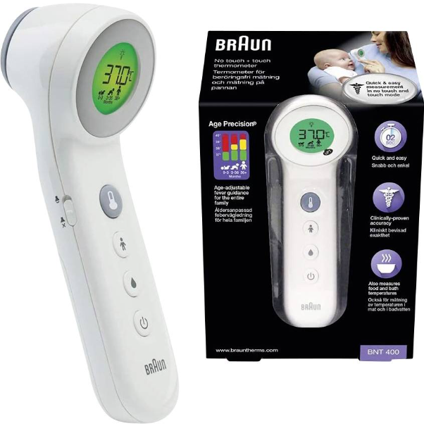 BRAUN BNT400 No Touch Forehead Thermometer