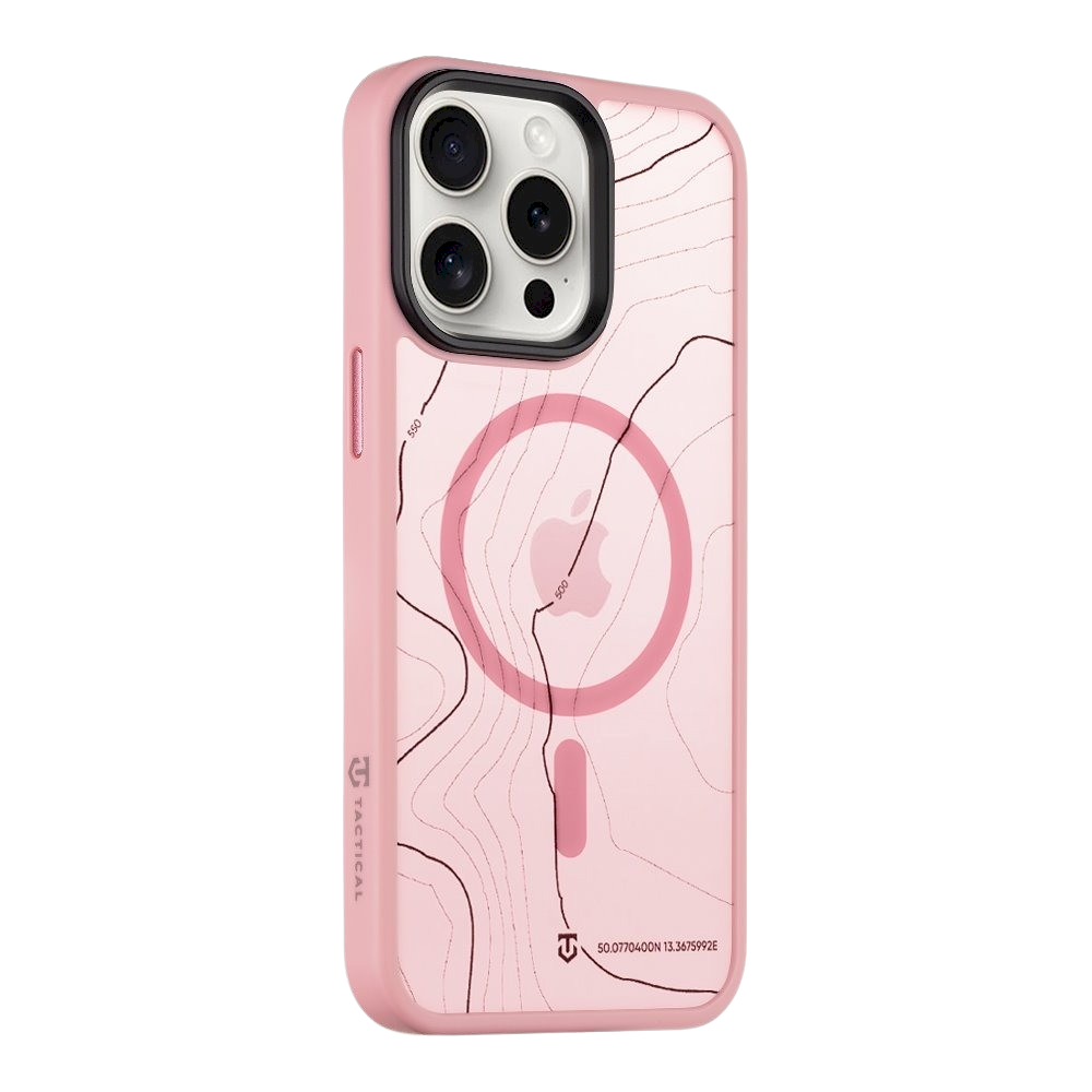 Tactical MagForce Hyperstealth Sika Cover for iPhone 15 Pro Max / pink panther