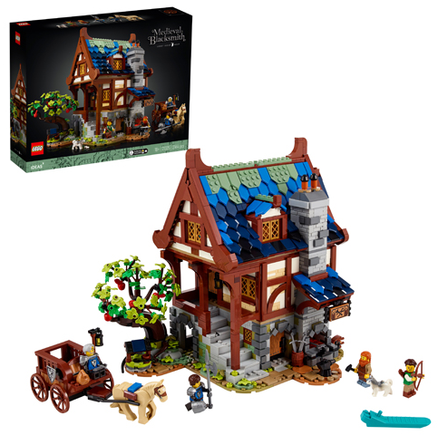 LEGO 21325 Medieval Blacksmith Konstruktors